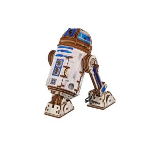 Ugears 3D wooden mechanical puzzle Star Wars R2- D2
